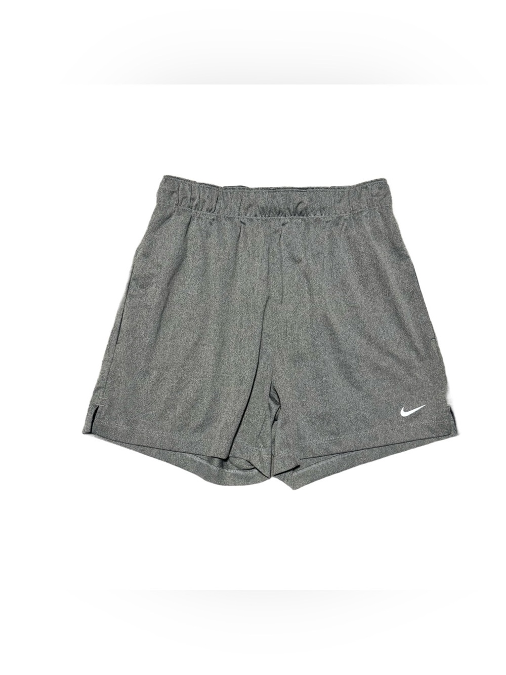 Nike Attack Dri-Fit Mid Rise Shorts Women's Small Grey Athletic Short Workout